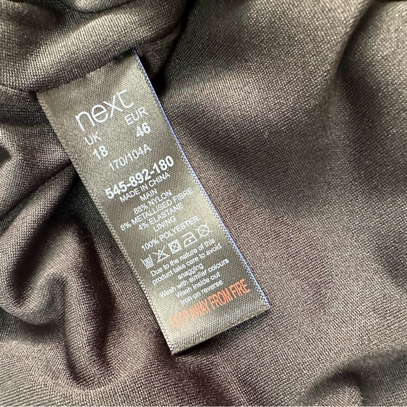 Size 18 sparkly Next Playsuit - Picture 3 of 3